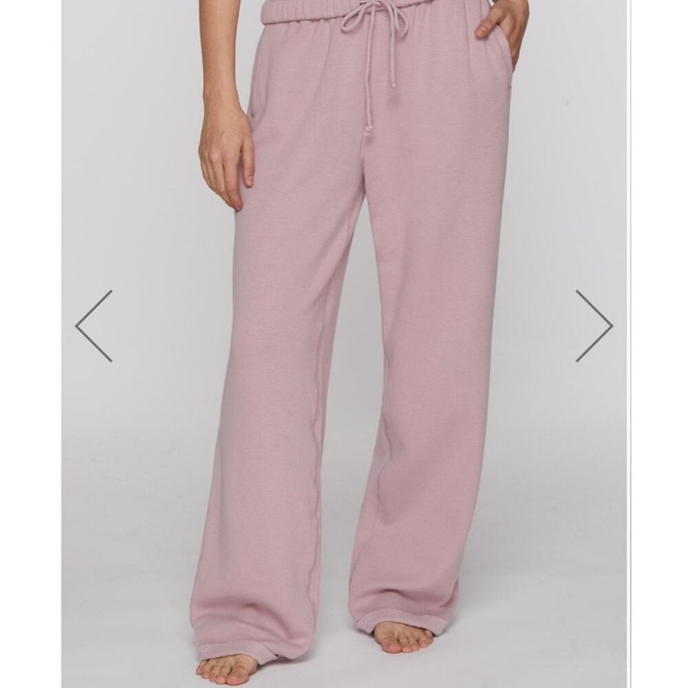 SKIMS Cotton Fleece Straight Leg Pants size M
